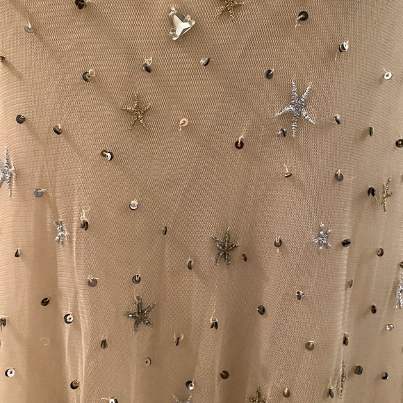 BNWT! ✨Joie Geddy Sequin Star Champagne Dress🌟 - Picture 7 of 11
